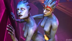 3d alien animated areola asari big_breasts blue_skin breasts dildo em805 erect_nipples female from_behind incest mass_effect mother_and_daughter nipples nude penetration samara sex sex_toy source_filmmaker square_crossover strap-on yuri rating:Explicit score:32 user:bot