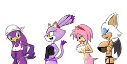 amber_eyes amy_rose anthro avian bandana bat big_breasts bird blaze_the_cat blue_eyes bra breast_envy breasts camisole cat clothes drxsmokey fangs feline female fur furry garter_belt green_eyes hair hedgehog huge_breasts lingerie nightgown panties pink_body pink_fur pink_hair plain_background profile purple_body purple_feathers purple_fur purple_hair rouge_the_bat size_progression small_breasts smile sonic_(series) sonic_riders stockings swallow underboob underwear wave_the_swallow white_background wings rating:Questionable score:17 user:Miss_Vulf