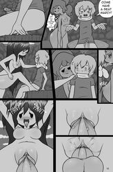 2014 adventure_time balls blush breasts comic cubbychambers female finn_the_human male marceline nipples nude penetration princess_bubblegum pussy sex vaginal_penetration rating:Explicit score:81 user:bot