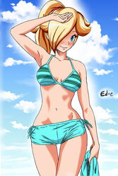 bikini ediiee female female_only human mario_(series) nintendo princess_rosalina short_shorts solo rating:Questionable score:83 user:Freezer88