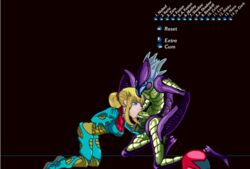 fellatio female human interspecies kneeling metroid metroid_fusion monster nintendo oral samus_aran space_pirate rating:Explicit score:0 user:ironlego9081