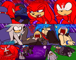 after_sex angry blush comic cum cum_on_face driving echidna fur heart hedgehog humor kick knuckles_the_echidna laugh male male_only mammal multiple_males penis sega shadow_the_hedgehog silver_the_hedgehog sonic_(series) sonic_the_hedgehog yaoi rating:Explicit score:13 user:bot