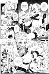 3girls ahe_gao anal arms_behind_back between_breasts blush bondage braid breasts caitlyn_kiramman chains cleavage comic cum domination double_penetration doujin english erection fellatio female female_on_futa femdom femsub futanari futasub hair_over_one_eye hirame incest intersex jinx_(league_of_legends) league_of_legends licking_lips monochrome multiple_girls multiple_subs necktie necktie_between_breasts officer_caitlyn officer_vi oral penetration penis police police_uniform policewoman robots sex sisters twin_braids vi wink rating:Explicit score:162 user:twilight-jester