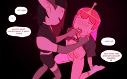  adventure_time marceline princess_bubblegum steamylite yuri  rating:explicit score: user:steamylite