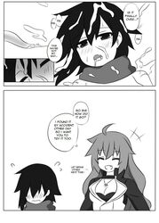 black_hair comic monochrome rape ruby_rose rwby tentacle yang_xiao_long rating:Explicit score:51 user:WooHoo