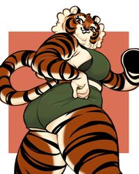 ass_focus big_ass big_butt booty_shorts chubby chubby_female curvaceous curvy cute fur furry furry_female highland_kall naomi_the_tiger sports_bra tagme tail thick thick_thighs tiger_ears tiger_girl tiger_print voluptuous voluptuous_female rating:Explicit score:5 user:dungeonman2