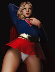 1female 1girls 3d 3d_(artwork) 3dcg absurd_res absurdres agent_4_tea_se7en arms_behind_back arrowverse bare_legs bare_thighs blonde_female blonde_hair blonde_hair_female blue_eyes camel_toe cameltoe cape dc dc_comics female female_focus female_only fully_clothed g-string girl girl_only hand_on_breast high_resolution highres kara_danvers kara_zor-el legs melissa_benoist midriff miniskirt panties panty_peek pantyshot pinup pinup_girls pinup_pose puffy_pussy pussy pussy_lips pussy_peek pussy_visible_through_panties pussy_visible_through_thong red_miniskirt red_skirt render revealing_clothes shiny_hair short_skirt skirt small_breasts solo_female solo_girl supergirl supergirl_(cw) supergirl_(series) superhero superhero_costume superheroine thong thong_panties thong_peek thong_underwear under_skirt underwear upskirt viewed_from_below white_g-string white_panties white_thong white_thong_panties white_underwear rating:Explicit score:29 user:Agent_4_tea_se7en