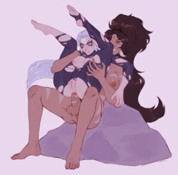 1futa 1girls anal ass asshole balls ballsack big_balls big_breasts big_butt big_penis big_thighs black_h breasts brown_hair clothed clothing cock dark-skinned_futanari dark_skin diana_(league_of_legends) dick dickgirl duo erection feet female fucked_from_behind fucking futa_on_female futanari girl green_eyes human league_of_legends light-skinned_female light_skin long_hair mostly_clothed nidalee nipple nipples nude purple_eyes sex smile tattoo thick thick_butt thick_thighs thigh_highs thigh_sex thighhighs thighs white_background white_body white_hair white_skin wryyyto rating:Explicit score:94 user:Ol359469