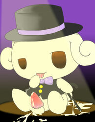 1boy beady_eyes bow_tie brown_eyes cane canine cinnamoroll_(series) cum dog espresso_(cinnamoroll) feral fluffy_fluffy_cinnamoroll fur hat looking_at_viewer male mammal sanrio solo spotlight tongue top_hat tuxedo yellow_fur rating:Explicit score:4 user:bot