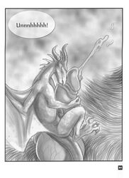 2010 anthro anthro_on_feral canine claws closed_eyes comic cum dialogue dragon duo erection feral fur furry greyscale horn hug interspecies knot male male_only mammal monochrome multiple_males orgasm penis rukis scalie size_difference sketch text vein wings wolf yaoi zoophilia rating:Explicit score:2 user:bot