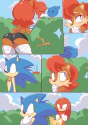 ass blue_fur cloudz comic female furry hedgehog knuckles_the_echidna male mammal sally_acorn sega shorts sonic_(series) sonic_the_hedgehog rating:Explicit score:23 user:bot