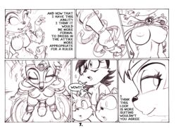 2015 anthro areola big_breasts breasts canine chipmunk comic dickgirl english_text erect_nipples erection feline female fox futanari hedgehog intersex lynx male mammal neokat nicole_the_lynx nipples nude orgasm penis rodent sally_acorn sonic_(series) sonic_the_hedgehog tails text rating:Explicit score:10 user:bot