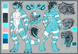  dragon lizard model_sheet neodokuro reptile scalie  rating:explicit score: user:davyyyyy_jones