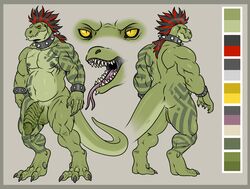  lizard model_sheet neodokuro reptile scalie  rating:explicit score: user:davyyyyy_jones