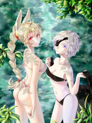 2girls ambermaster female female_only fremy_speeddraw multiple_girls nashetania_loei_piena_augustra pale-skinned_female pale_skin rokka_no_yuusha tagme rating:Questionable score:71 user:rojrex