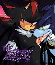 anthro black_fur blue_fur blush comic duo fur hedgehog licking male male_only mammal shadow_the_hedgehog soina sonic_(series) sonic_the_hedgehog sonic_the_werehog tongue tongue_out werehog yaoi rating:Questionable score:8 user:mightyhyena