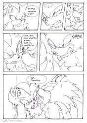 2014 anthro comic hedgehog licking male male_focus male_only mammal monochrome sega shadow_the_hedgehog soina sonic_(series) sonic_the_hedgehog sonic_the_werehog tongue tongue_out yaoi rating:Safe score:7 user:mightyhyena