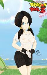  arte_sin_fin breast_squeeze dragon_ball dragon_ball_z female videl  rating:explicit score: user:onlyhharcore