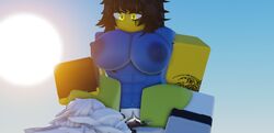  1boy 1boy1girl 1girls 3d animal_genitalia auninow big_breasts dummies_vs_noobs female fox furry human_on_anthro male/female muscular_female noob roblox roblox_game robloxian rule_63 source_request sparta_(dummies_vs_noobs) straight tagme tattoo thetrulyunfunny  rating:explicit score: user:lusteden