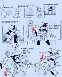 1boy 1girls anthro big_eyes blush boner breast_fondling breasts bulge canine comedy crouching dildo doggo_(undertale) duo female fondling frisk frisky_(under(her)tail) funny furry grope hand_on_breast hi_res human humor male mammal masturbation nipple_bulge nipples rubbing rule_63 sex_toy sign text thewill tongue tongue_out tree under(her)tail undertale undertale_fanfiction rating:Explicit score:126 user:bot