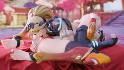 2girls 3d absurdres alternate_costume arhoangel ass blizzard_entertainment blonde_hair cunnilingus female female_only hanamura_(map) highres lunar_new_year lunar_new_year_series mercy nova_(starcraft) nova_widowmaker oral overwatch starcraft widowmaker year_of_the_dog yuri zhuque_mercy rating:Explicit score:153 user:justausername