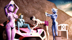 16:9 2016 3d absurd_res anthro anthrofied breasts car equine essentiallypony female friendship_is_magic group highres horn large_breasts mammal moreuselesssource my_little_pony nipples nude octavia_melody_(mlp) pony rainbow_dash_(mlp) smile trixie_lulamoon_(mlp) twilight_sparkle_(mlp) unicorn vehicle yuri rating:Explicit score:26 user:bot