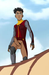 1boy avatar_the_last_airbender balls bottomless clothing color digital_media_(artwork) edit erection kai_(avatar) looking_at_viewer male male_only nickelodeon outdoors partially_clothed penis photoshop pubic_hair retracted_foreskin smooth_skin solo solo_male testicles the_legend_of_korra uncensored uncircumcised rating:Explicit score:51 user:mercedesyh2