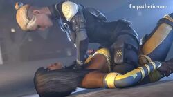 1futa 1girls 3d animated big_breasts breasts cassie_cage dark-skinned_female dark_skin empathetic-one erection futa_on_female futanari grey_hair hair human intersex mortal_kombat mortal_kombat_x no_sound paizuri shiny shiny_skin tanya_(mortal_kombat) video rating:Explicit score:132 user:deleted3661