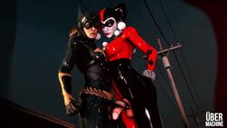 2futas 3d animated barbara_gordon batgirl batgirl_(arkham_knight) batman:_arkham_knight batman_(series) bodysuit brown_hair dc dickgirl flaccid frottage futa_on_futa futanari harley_quinn harley_quinn_(arkham) harley_quinn_(arkham_knight) harley_quinn_(classic) intersex no_sound outdoors penis_juggling red_lipstick rubbing source_filmmaker teasing ubermachineworks uncensored video rating:Explicit score:104 user:deleted3661