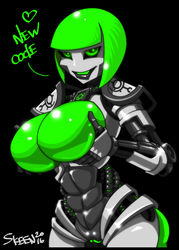 1girls breasts female female_focus female_only green_hair necron pussy robot_girl skeenlangly solo solo_female solo_focus warhammer_(franchise) warhammer_40k rating:Questionable score:102 user:punkmaster