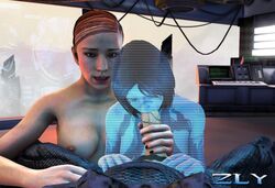 1boy 2girls 343_industries 3d artificial_intelligence assisted_fellatio black_nails blue_hair blue_skin breasts clothed clothed_male clothing completely_nude cortana cortana_v2 day facial fellatio female female_focus female_spartan_(halo) front_view fully_clothed hair halo_(series) halo_4 hand_on_leg handjob holding indoors lips looking_at_another looking_at_viewer male male/female male_pov master_chief medium_breasts multiple_girls nail_polish nude nude_female oral parted_lips penis penis_grab penis_out pov sarah_palmer science_fiction see-through short_hair source_filmmaker spartan_(halo) spartan_iv_(halo) spread_legs straight teeth threesome translucent_body trio veiny_penis window zly rating:Explicit score:38 user:FallenVex