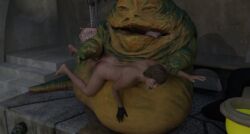  comicbookspankingfan hutt jabba's_palace jabba_the_hutt luke_skywalker red_ass spank_marks spanked spanking star_wars  rating:questionable score: user:comicspank