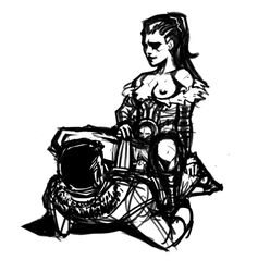 1boy 1girls climax clitoral_hood cornrows cowgirl_position creampie cum_in_pussy cum_inside darkest_dungeon eyes_in_shadow female female_on_top femdom front_view girl_on_top gothic_artstyle hellion_(darkest_dungeon) highwayman_(darkest_dungeon) male male/female malesub monochrome png ponytail riding sex sketch skull solid_color_background straddling straight tied_hair white_background rating:Explicit score:35 user:mayfly