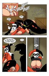 anal ass batman:_the_animated_series batman_(series) big_ass big_breasts big_butt bodysuit bondage comic crotchless cum cum_in_ass cum_inside cumshot dc dc_comics dcau domination femsub glassfish harley_quinn harley_quinn_(classic) larger_female male maledom older_female robin_(dc) robin_(tim_drake) silhouette size_difference small_dom_big_sub smaller_male submissive tim_drake torn_bodysuit torn_clothes young younger_male rating:Explicit score:165 user:thebooblover