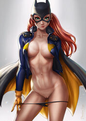 barbara_gordon batgirl batman_(series) black_panties cleavage dandon_fuga dc female female_only human panties solo rating:Explicit score:48 user:SolemnTagger