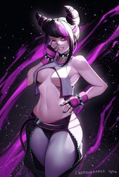 1girls 2023 capcom femme_fatale juri_han luxpineapple street_fighter rating:Questionable score:23 user:OmegaIX