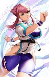 1girls 2023 athletic athletic_female capcom european european_female female female_only femme_fatale french french_female fully_clothed hair light_skin long_hair luxpineapple manon_legrand pink_hair solo street_fighter street_fighter_6 rating:Safe score:17 user:OmegaIX