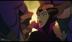 1girls 4boys bukkake disney disney_villains erection faceless_male female gangbang handjob incase male maleficent open_mouth penis sleeping_beauty_(1959_film) tongue tongue_out rating:Explicit score:49 user:justausername