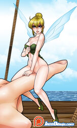 1boy 1girls bare_shoulders belly blonde_hair blue_eyes breasts cleavage covered_breasts disney disney_fairies fairy fairy_wings female hips jago_dibuja large_breasts legs long_hair male minigirl navel peter_pan_(disney) pussy size_difference tagme thighs tinker_bell vagina wings rating:Explicit score:63 user:Bart