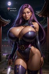 1girls ai_generated big_breasts big_lips busty enormous_breasts entity_ai female_only hourglass_figure huge_breasts long_hair marvel marvel_comics massive_breasts psylocke purple_eyes purple_hair solo solo_female superheroine thick_lips thighs top_heavy x-men rating:Questionable score:64 user:Rulesexy