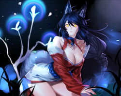 1girls ahri female female_focus female_only league_of_legends shishiilol rating:Questionable score:12 user:mydickhurtaf