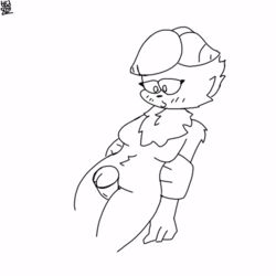 2d_animation animated anthro arm_grab bad5001 blush duo felid feline female fur heart_eyes heart_symbol jin_(bad5001) male male/female mammal monochrome neck_tuft plushie sex simple_background thick_thighs thigh_sex tuft white_body white_fur rating:Explicit score:1 user:bot