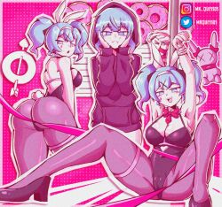  hatsune_miku hoodie mrquessos multiple_images multiple_poses multiple_views pink_background playboy playboy_bunny playboy_bunny_costume playboy_bunny_leotard rabbit rabbit_ear rabbit_ears rabbit_girl rabbit_hole_(deco*27/caststation) rabbit_hole_(vocaloid) rabbit_humanoid rabbit_tail tagme vocaloid  rating:explicit score: user:bot