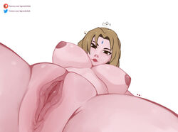 1girls agentekebab big_breasts blonde_female blonde_hair blonde_hair_female breasts eyebrows eyelashes facing_viewer female female_focus female_only hair huge_breast large_breasts light-skinned_female light_skin long_breasts massive_breasts mature mature_female mature_woman milf naruto naruto_(series) naruto_shippuden nipples nude nude_female pussy pussy_lips simple_background solo solo_female solo_focus thick thick_breasts thick_thighs tsunade vagina voluptuous voluptuous_female voluptuous_milf white_body rating:Explicit score:50 user:Agentekebab