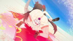  3d beach bikini black_swan_(honkai:_star_rail) buttplug cum_in_pussy cum_inside female fishnets futa_on_female futanari honkai:_star_rail honkai_(series) koikatsu sparkle_(honkai:_star_rail) tagme vostrumdeus  rating:explicit score: user:vostrumdeus