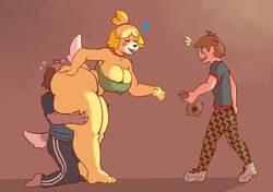 <3 animal_crossing animal_crossing_boy ass bells_(animal_crossing) big_ass big_breasts blue_eyes blush breasts brother brother_and_sister brown_fur brown_hair casual_sex cleavage clothed clothing collar digby_(animal_crossing) dog domination drooling facesitting female femdom heart huge_ass huge_breasts incest isabelle_(animal_crossing) male money nintendo opposite_sex_twins saliva sex signirsol sister straight tail thong twins video_games villager_(animal_crossing) wide_hips yellow_fur rating:Questionable score:111 user:bot