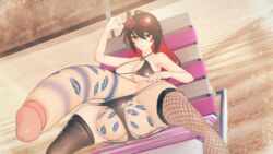  3d beach big_penis bikini futa_only futanari honkai_(series) honkai_impact_3rd huge_cock koikatsu lipstick lipstick_mark lipstick_on_penis seele_(alter_ego) seele_vollerei tagme vostrumdeus  rating:explicit score: user:vostrumdeus