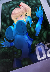 1girls against_glass blonde_hair blue_eyes blush bodysuit breast_press breasts breasts_on_glass buckethead_ero cameltoe clenched_teeth covered_navel female glass_door hand_on_glass highres imminent_rape interspecies large_ass large_breasts long_hair metroid navel nintendo parasite ponytail samus_aran scrunchie skin_tight slime_(substance) tentacle tentacles thick_ass thick_thighs tied_hair wide_hips zero_suit zero_suit_samus rating:Questionable score:485 user:Shaded_Cube