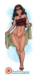 bare_shoulders barefoot belly black_hair bottomless breasts brown_eyes cleavage covered_breasts dark-skinned_female dark_skin disney feet female female_only high_resolution hips jago_dibuja large_breasts legs long_hair medium_breasts moana moana_waialiki navel nipples pacific_islander panties petite polynesian soles solo tagme teen teenage_girl teenager thighs toes vagina young rating:Explicit score:179 user:Bart