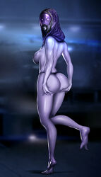 1girls alien areolae ass breasts cherry-gig dat_ass female female_only grabbing_own_ass helmet hidden_face huge_ass large_breasts looking_at_viewer looking_back mass_effect mass_effect_2 mass_effect_3 nipples panties quarian solo tali'zorah_nar_rayya thong topless underwear rating:Questionable score:126 user:justausername